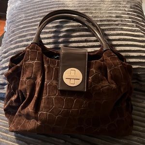 Kate Spade Suede Satchel Purse